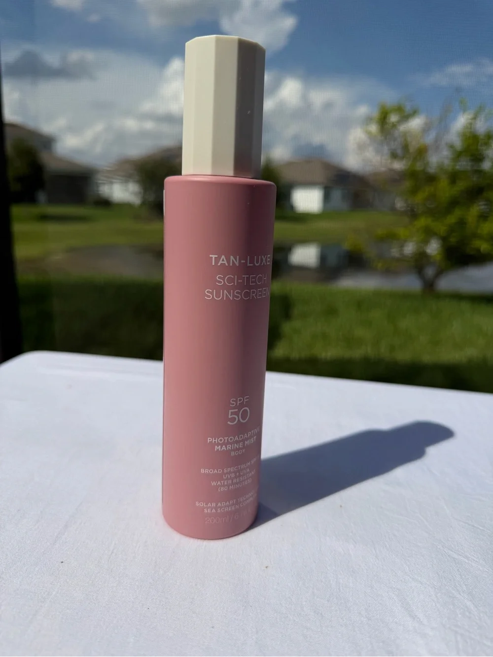 TAN-LUXE Sci-Tech Sunscreen SPF 50 Marine Mist Body 6.76 oz NIB